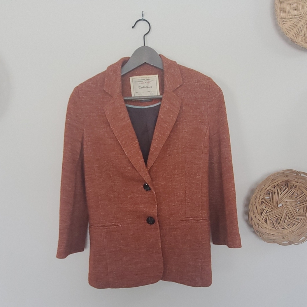 Anthropologie Cartonnier Sweater Blazer